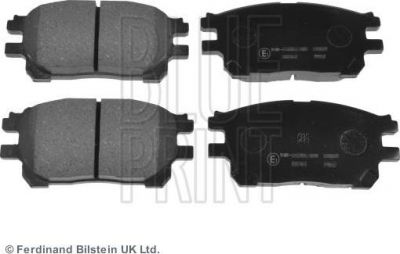 Blue Print ADT342157 комплект тормозных колодок, дисковый тормоз на TOYOTA PREVIA (MCR3_, ACR3_, CLR3_)