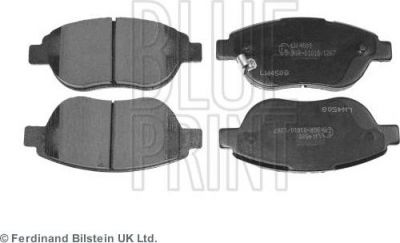 Blue Print ADZ94234 комплект тормозных колодок, дисковый тормоз на OPEL CORSA D