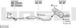 Bosal 012.012.05 система выпуска ог на AUDI A3 Sportback (8PA)