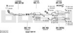 Bosal 074.053.75 система выпуска ог на SKODA OCTAVIA (1U2)