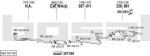 Bosal 084.167.95 система выпуска ог на TOYOTA COROLLA Liftback (_E9_)