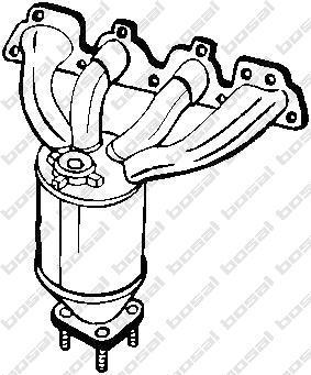 Bosal 090-560 катализатор на OPEL ASTRA H (L48)