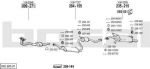 Bosal 092.985.01 система выпуска ог на VOLVO S40 I (VS)