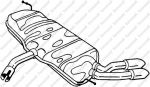 Bosal 105-027 глушитель выхлопных газов конечный на AUDI A3 Sportback (8PA)