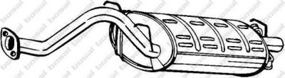 BOSAL Глушитель HONDA CIVIC 1.6 95-98 (18030-ST3-E61, 163-351)