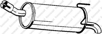 BOSAL Труба выхлопная задняя OPEL Astra H 1,4/1,6 04-> (58 52 307, 185-475)
