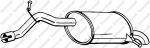 Bosal 190-195 глушитель выхлопных газов конечный на PEUGEOT 407 SW (6E_)