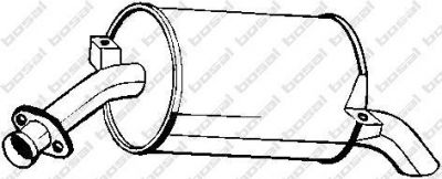 Bosal 190-829 глушитель выхлопных газов конечный на PEUGEOT 505 Break (551D)