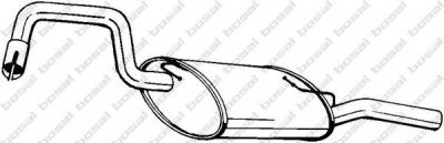 Bosal 235-935 глушитель выхлопных газов конечный на VOLVO 460 L (464)