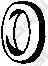 Bosal 255-563 резиновые полоски, система выпуска на VOLVO 340-360 (343, 345)