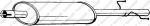 BOSAL Глушитель средний VW LT 2.5TDI 96- (2D0 253 409 E, 279-347)