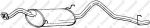 Bosal 284-709 глушитель выхлопных газов конечный на DAIHATSU FEROZA Hard Top (F300)