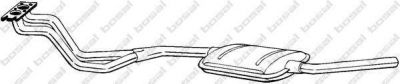 Bosal 286-739 предглушитель выхлопных газов на OPEL REKORD E (17_-19_, 11_, 14_, 16_)