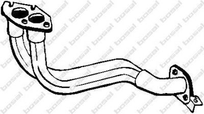 Bosal 739-761 труба выхлопного газа на OPEL CORSA A TR (91_, 92_, 96_, 97_)