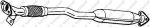 BOSAL 823-261_[2861022730] !труба глушителя приемная Hyundai Accent 1.3i/1.5i 96-99 (823-261, 823-261)