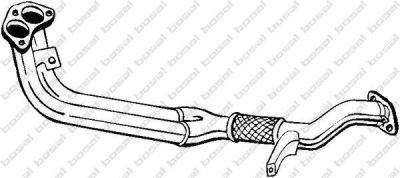 Bosal 823-279 труба выхлопного газа на HYUNDAI LANTRA I (J-1)