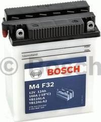 BOSCH стартерная аккумуляторная батарея (0 092 M4F 320)