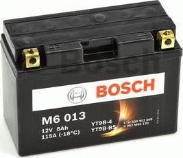 BOSCH стартерная аккумуляторная батарея (0 092 M60 130)