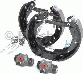 Bosch 0 204 114 630 комплект тормозных колодок на OPEL CORSA C (F08, F68)