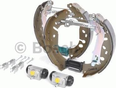 Bosch 0 204 114 669 комплект тормозных колодок на OPEL CORSA D