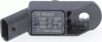 Bosch 0 261 230 253 датчик, давление во впускном газопроводе на MINI MINI Roadster (R59)