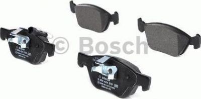 Bosch 0 986 424 578 комплект тормозных колодок, дисковый тормоз на FIAT MULTIPLA (186)