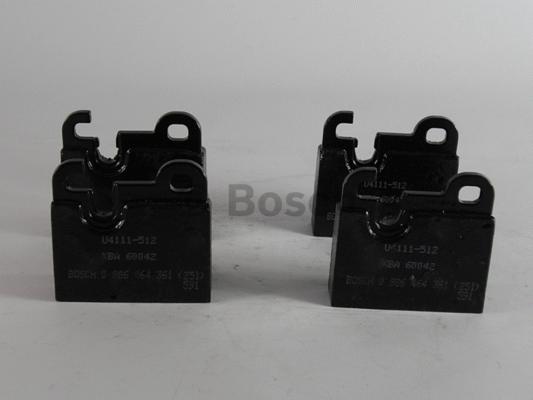 Bosch 0 986 464 361 комплект тормозных колодок, дисковый тормоз на 5 (E12)