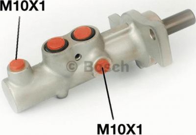 Bosch 0 986 480 889 главный тормозной цилиндр на ROVER 600 (RH)