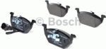 BOSCH Колодки передние VAG A3/Octavia/Yeti/Golf V/VI/Caddy III all 04-> (1K0698151F, 0 986 494 019)