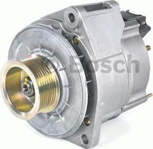 BOSCH генератор 28V 100A 60° лев./пр. шкив D72 V8 разъем 5pin MB Actros/Axor (0120468145)