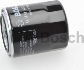 BOSCH Фильтр масляный HYUNDAI 2.5TD 91-/MITSUBISHI L300/LANCER/PAJERO (26330 4X000, 0451103366)