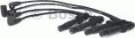 BOSCH Комплект в/в проводов VAG Fabia, Octavia,Bora, Golf 1,4 16V/1,6 16V AUA,AUS,AZD, BCB, AXP 98=> (ZEF990, 0986356308)