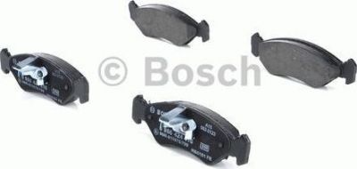 BOSCH Колодки тормозные FORD FIESTA/KA/MAZDA 121 95- передние (571913, 0986424416)