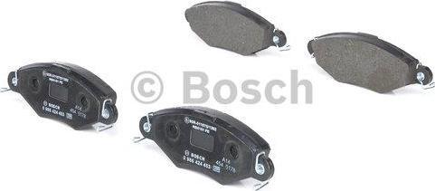 BOSCH Колодки торм.пер. PEUGEOT 206/306 (571954, 0986424453)