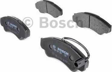 BOSCH Колодки тормозные FIAT DUCATO 02>/CITROEN JUMPER/PEUGEOT BOXER 94>(1800кг) перед (425245, 0986424769)