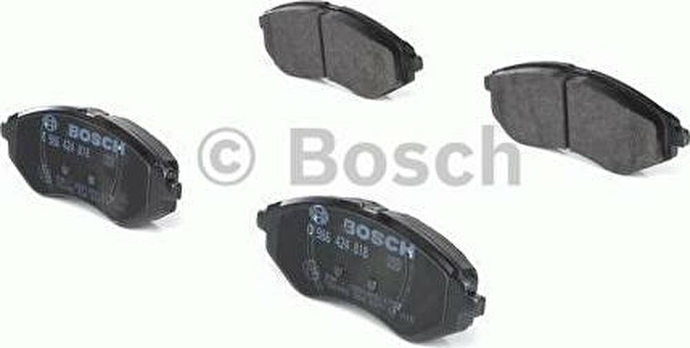 BOSCH Колодки тормозные CHEVROLET AVEO/KALOS 1.2-1.4 02- передние (96534853, 0986424818)