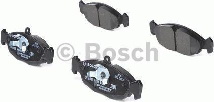 BOSCH Колодки тормозные OPEL ASTRA F/DAEWOO NEXIA/CHEVROLET LANOS 1.4/1.5 97> передние (571492, 0986460938)