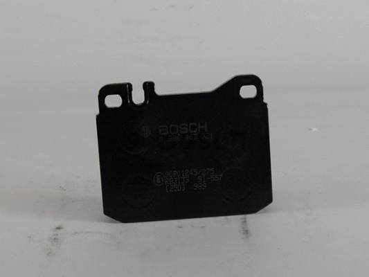 BOSCH Колодки тормозные MERCEDES W116/W123 72-85 передние (571372, 0986463921)