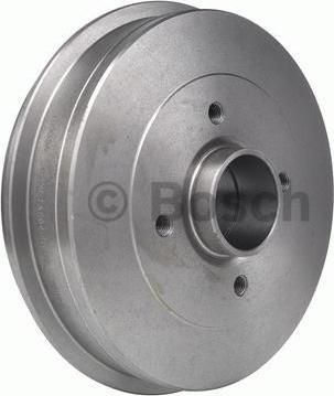 BOSCH Тормозной барабан, для авто без ABS RENAULT Logan/Megane I/Clio II 1.2-2.0L 96-07г. (7701204836, 0986477120)