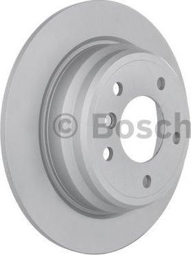 BOSCH Диск тормозной 5 E39 520-525 95-03 задний D=298мм. (562062, 0986478425)