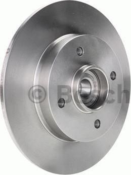 BOSCH Диск тормозной зад.(без подшипника) PSA C4/207/307 1,4-2,0L 00-> (249X9mm) (4246Z9, 0986479279)