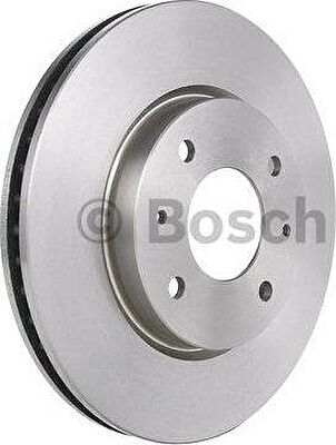 BOSCH Диск тормозной передний (4 отверстий) MITSUBISHI Galant VI 2,0/2,4GDI/2,5 V6 24V 00-04/Lancer 03- 1.3/1.6 03-> (MR510742, 0986479471)