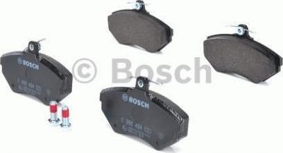 BOSCH Колодки тормозные AIDI A4 1.6/1.8/1.9D 95>00/VOLKSWAGEN PASSAT 97>00 передние (571955, 0986494021)