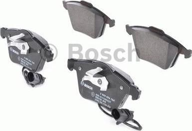 BOSCH Колодки тормозные передние AUDI A6 ALLROAD 04>с датчиком (4F0698151D, 0986494104)