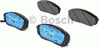 BOSCH Колодки тормозные KIA SORENTO 02- передние (GDB3343, 0986494143)