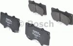 BOSCH Колодки тормозные передние с датчиками TOYOTA LANDCRUISER (_J12_) 4.0/3.0D 02- (GDB3364, 0986494153)