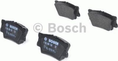 BOSCH Колодки тормозные RAV 4 06>/CAMRY 2.4/3.5 06> задние (0446633160, 0986494154)