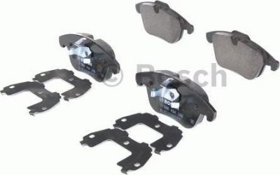 BOSCH Колодки тормозные передние FORD MONDEO 07> S-MAX 06> VOLVO S80 06> XC70 V70 07> (1458247, 0986494169)