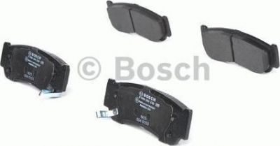 BOSCH Колодки тормозные дисковые HYUNDAI H-1 01-/SANTA FE (CM)/(SM) 05- задние (58302 2BA20, 0986494230)