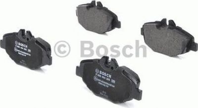 BOSCH Колодки тормозные передние MB W211 02> (0034209920, 0986494285)